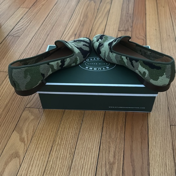 Stubbs & Wootton Camouflage Loafers - Picture 16 of 16